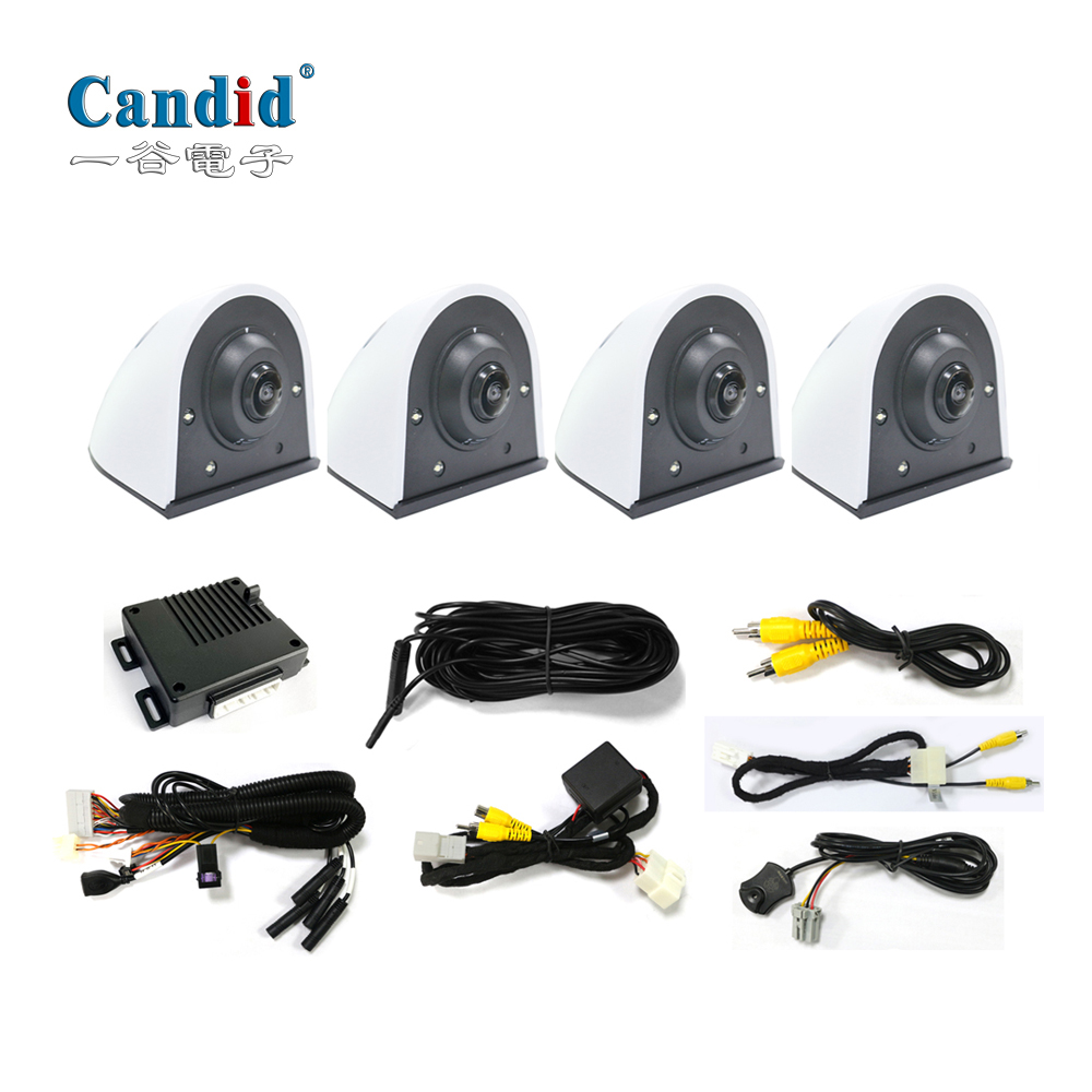 360 around view monitoring system for truck