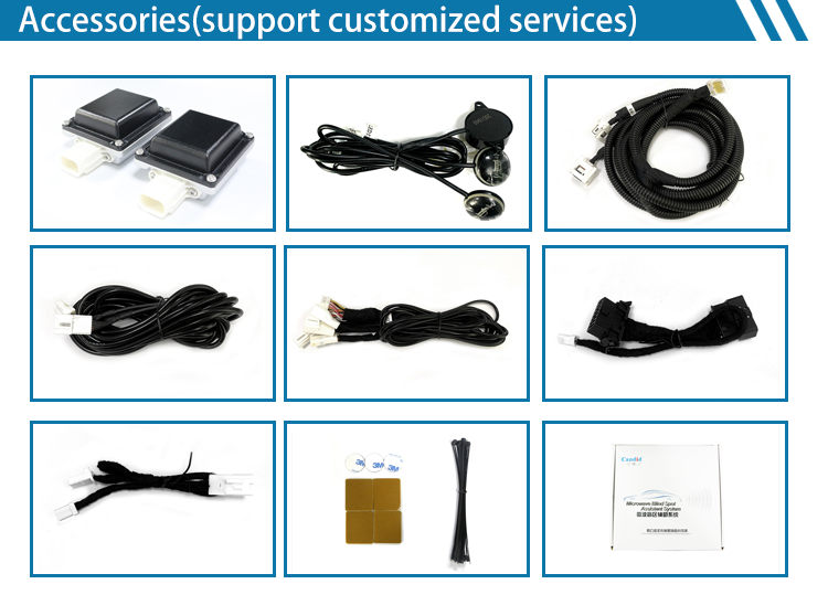 Microwave radar blind spot detection systems BSD-24G