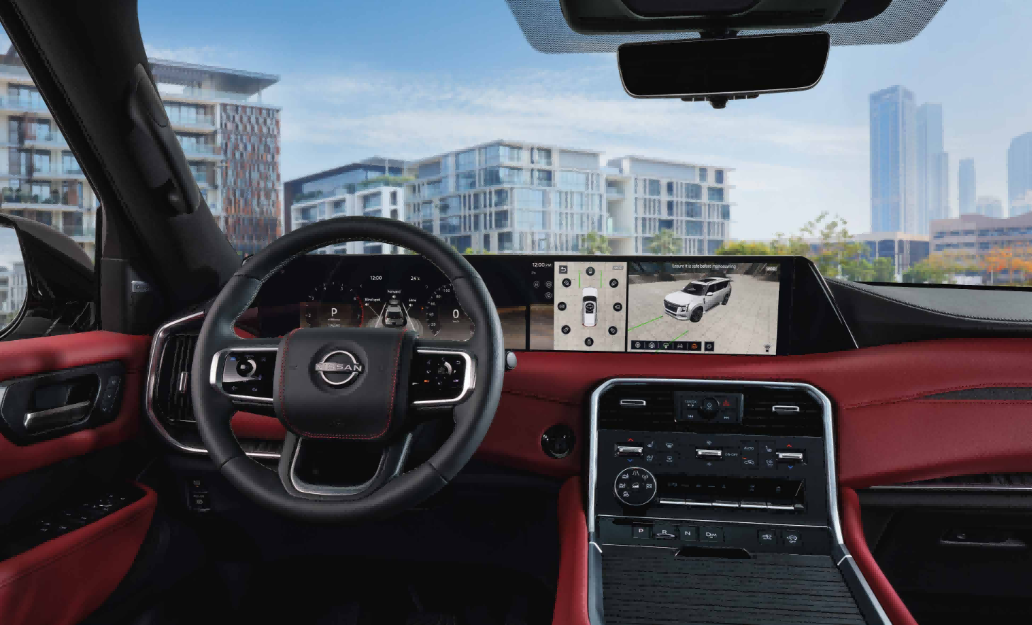 2025 Nissan Patrol Exclusive 360° Surround View System: Total Command Over Every Terrain