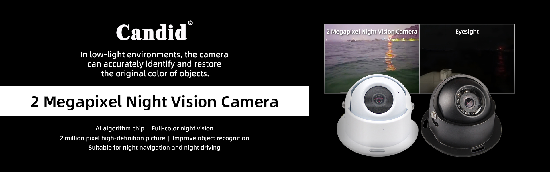 2 Megapixel Night Vision Camera