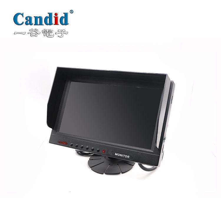 9-inch excavator four-channels monitoring system