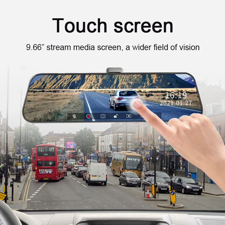 front and back dual 1080P 10inch streaming media