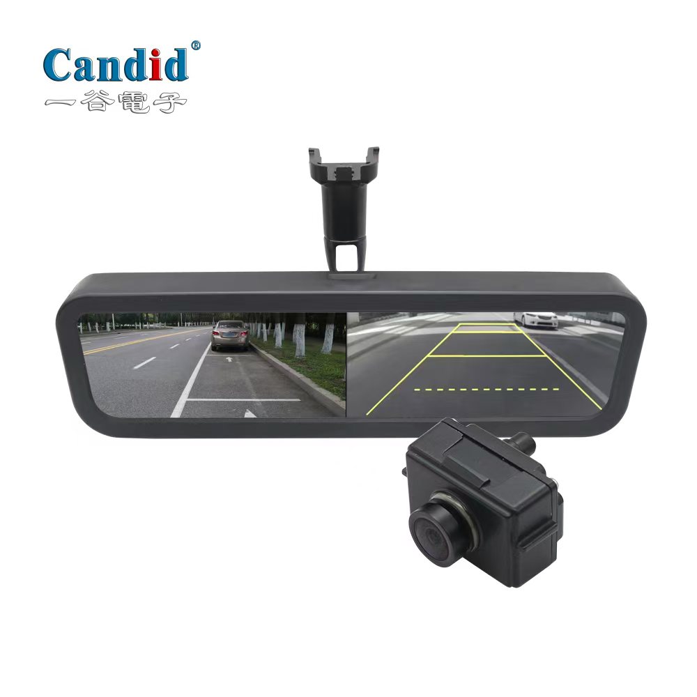 Automotive-grade streaming media rearview mirror