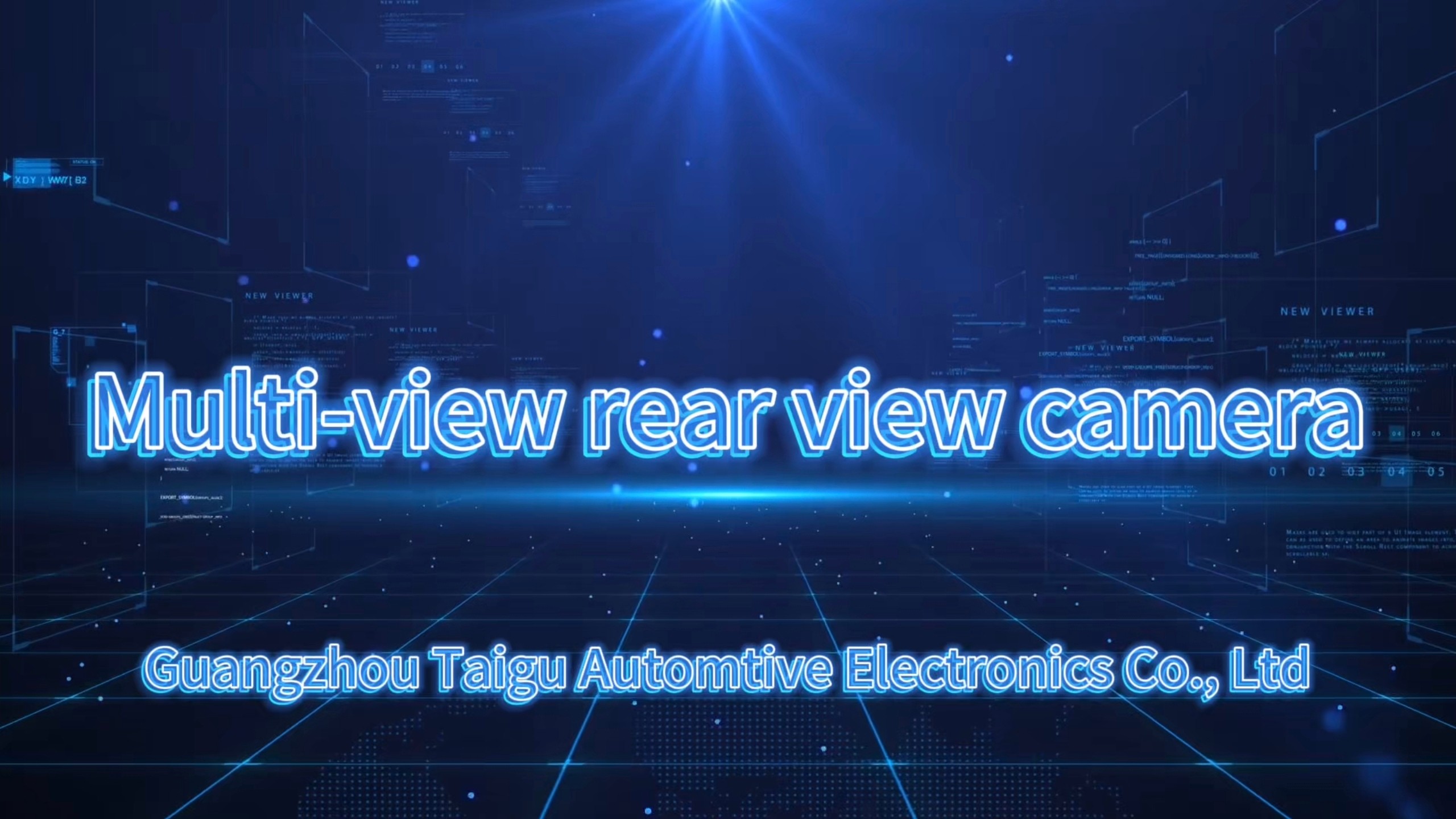 Candid Multi view rear view camera