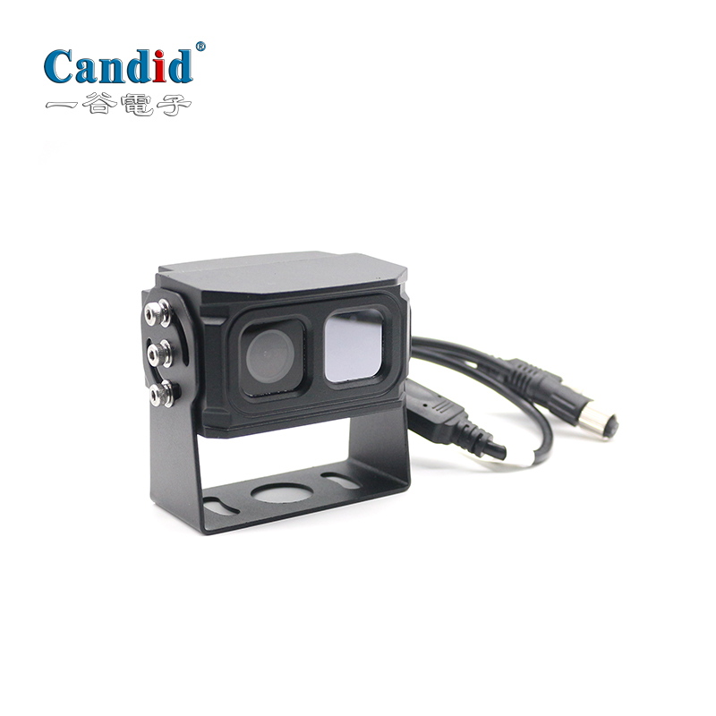 Infrared thermal dula lens AI camera