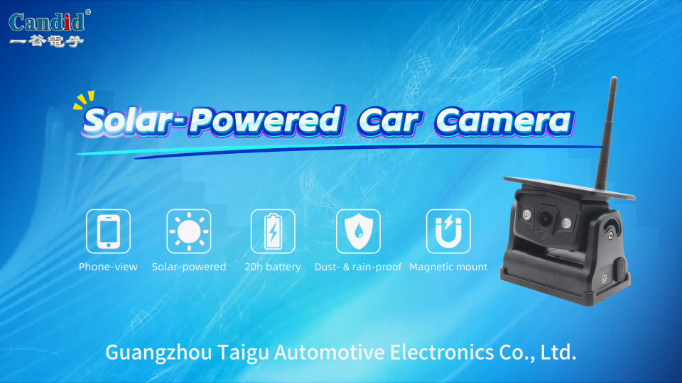 Solar Powered Car Camera