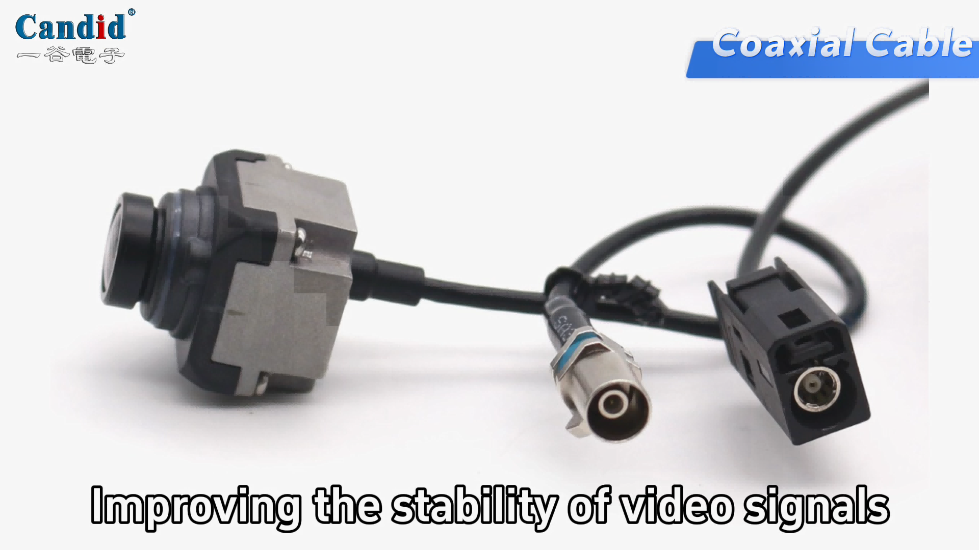 Vehicle mounted LVDS Coaxial Camera