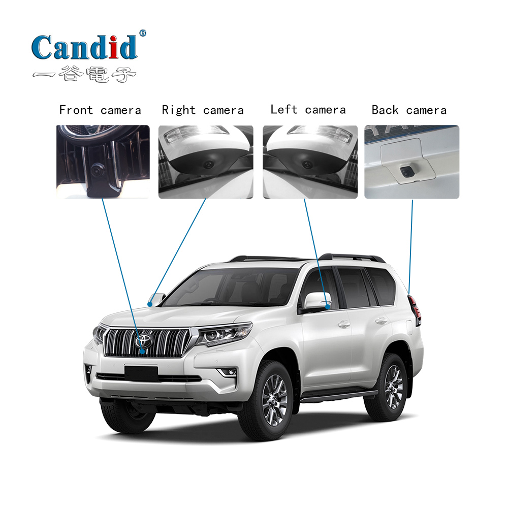 360 around view monitoring system for Toyota Prado